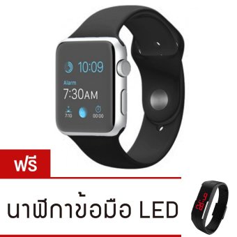 ขาย Dream นาฬิกาโทรศัพท์ Bluetooth Smart Watch รุ่น A8 Phone watch(Black) ฟรี นาฬิกาLEDระบบสัมผัส(คละสี)