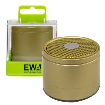 Ewa ลำโพงบลูทูธ เครื่องเสียง Bluetooth Speaker รุ่น A109 กันน้ำ(Gold)