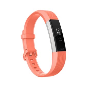 Fitbit Alta HR (Size S) สายรัดข้อมือฟิตเนสอัจฉริยะ วัดชีพจร 24 ชั่วโมง (สีส้ม)