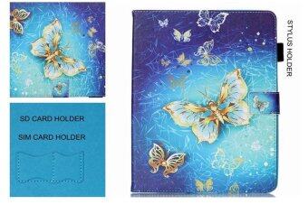 For Samsung Galaxy Tab S2 8.0 SM-T715 With Stylus Holder LeatherCase Flip Stand Cover - Golden Butterflies - Intl May 2018 - 2 For Samsung Galaxy Tab S2 8.0 SM-T715 With Stylus Holder LeatherCase Flip Stand Cover - Golden Butterflies - intl - 2