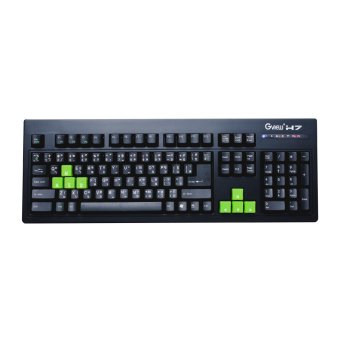 ราคา Gview เกมมิ่ง คีย์บอร์ด (GV06GK) รุ่น K7 (สีดำ)