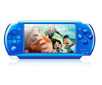 Hot Classic 8GB 4.3-Inch TFT Screen Mp4 MP5 Player Game PlayerSupports Psp Game Camera Video E-book Music (Blue)