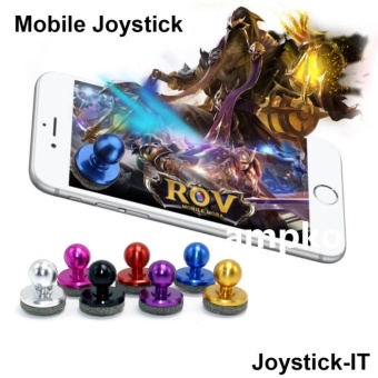 i-joystick จอยเกมส์มือถือ mobile joy จอยสติ๊กสำหรับเกมส์มือถือ(Rov)Joystick-It Arcade Game Stick Controller for iPad and AndroidTablets V2 (แดง)