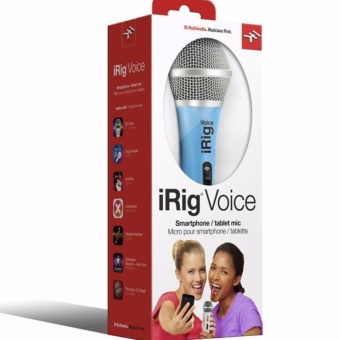 IK Multimedia Irig Voiceไมค์โครโฟนบันทึกเสียงสำหรับIphone/Ipad/iPod Touchรุ่นMacใหม่และอุปกรณ์ที่ใช้Android รับประกันศูนย์ไทย 1 ปี