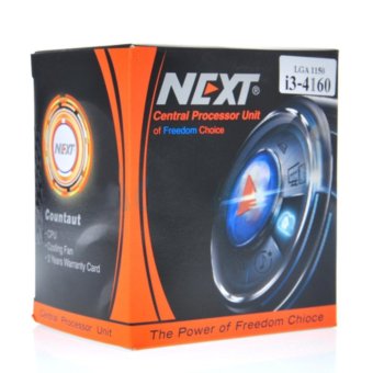 ราคา Intel CPU Core i3 - 4160 (Box-Fan Next)