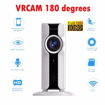 IP camera PANORAMIC VR 180 Degree มุมมอง 180องศา VR CAMERA ความคมชัด 1.3MP KIWI-P1