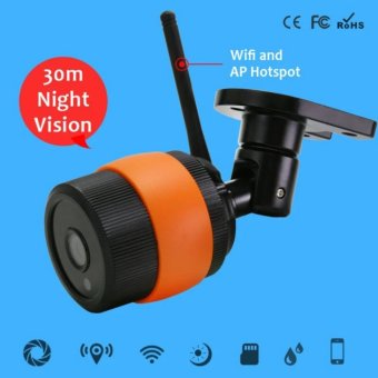 IP Camera Startup กล้องไร้สายไร้กระสุนกันน้ำกลางแจ้งของ ip cctv ที่สอดส่องความปลอดภัย ONVIF ด้วย ถ้าเขาเสียบการ์ด