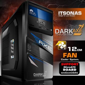 2561 ITSONAS Computer case Dakeaxe (Black-Blue)