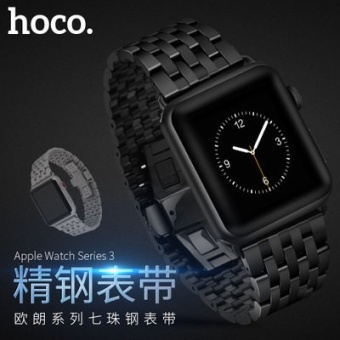 Iwatch3 เจ็ดลูกปัดผีเสื้อหัวเข็มขัดแอปเปิ้ลสายนาฬิกาสายนาฬิกา