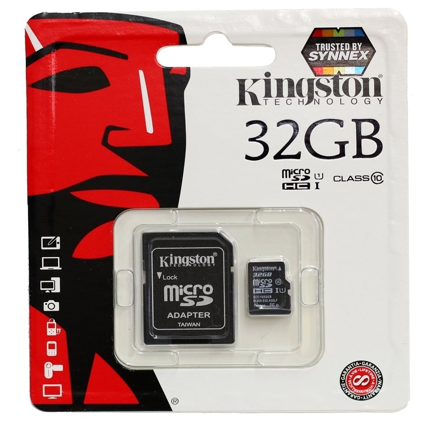 Kingston เมมโมรี่การ์ด Micro SDHC 32 GB Class 10 Kingston เมมโมรี่การ์ด Micro SDHC 32 GB Class 10
