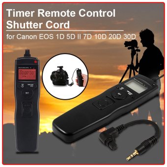 อยากขาย LCD Timer Remote Shutter Release + Cord Cable for Canon EOS 1D 5D6D 7D เสนอราคา LCD Timer Remote Shutter Release + Cord Cable for Canon EOS 1D 5D6D 7D