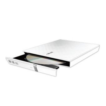 LiteOn EBAU108 8x External DVD-RW with Link2TV - White - 1 YEAR (BySVOA)