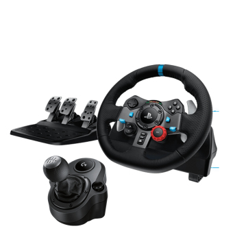 Logitech G29 + Driving Force Shifter