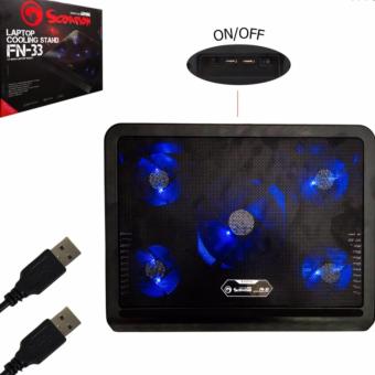 ต้องการขาย Marvo Laptop Cooling Stand รุ่น FN-33 สีดำ ขอเสนอ Marvo Laptop Cooling Stand รุ่น FN-33 สีดำ