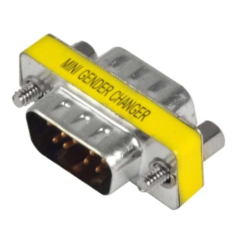 โปรโมชั่นพิเศษ MENGS® 9 Pin RS232 DB9 Pin Male To Male Serial Cable Gender Changer Adapter Connector อยากขาย MENGS® 9 Pin RS232 DB9 Pin Male To Male Serial Cable Gender Changer Adapter Connector