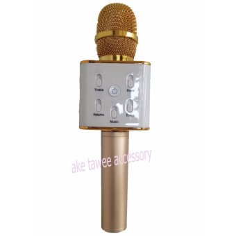 ดูภาพ ไมโครโฟนคาราโอเกะ/ลำโพงสเตอริโอในตัว บลูทูธไร้สาย รุ่น microQ7 (สีทอง) <br/>เพิ่มเติม ไมโครโฟนคาราโอเกะ/ลำโพงสเตอริโอในตัว บลูทูธไร้สาย รุ่น microQ7 (สีทอง)