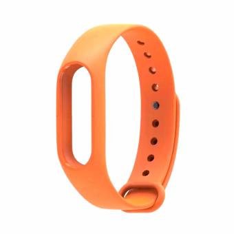 MiJobs Original Solid Colors Replacement Silicone Strap for XiaomiMi Band2 Bracelet สายรัดข้อมือแฟชั่น ของแท้จาก MiJobsสำหรับสายรัดข้อมืออัจฉริยะ Mi Band2