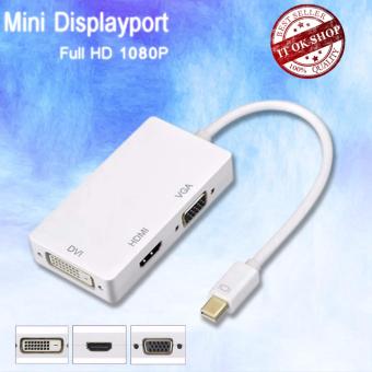เสนอราคา Mini 3 in 1 Mini Display Port (DP) to VGA / HDMI / DVIสายแปลงสัญญาณ เสนอราคา Mini 3 in 1 Mini Display Port (DP) to VGA / HDMI / DVIสายแปลงสัญญาณ