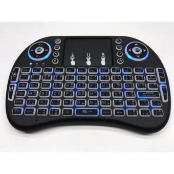 ซื้อ/ขาย Mini Backlit Wireless Keyboard 2.4 Ghz Touchpad มีพิมพ์ภาษาไทยบนตัว สำหรับ Android tv box , mini pc, windows
