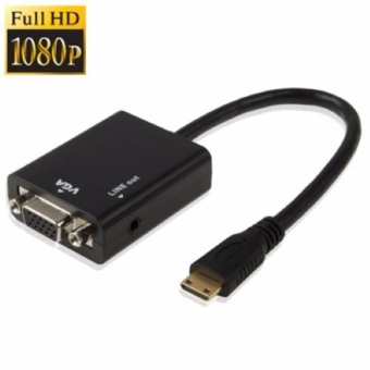 ประเทศไทย สายแปลงสัญญาณ Mini HDMI To VGA