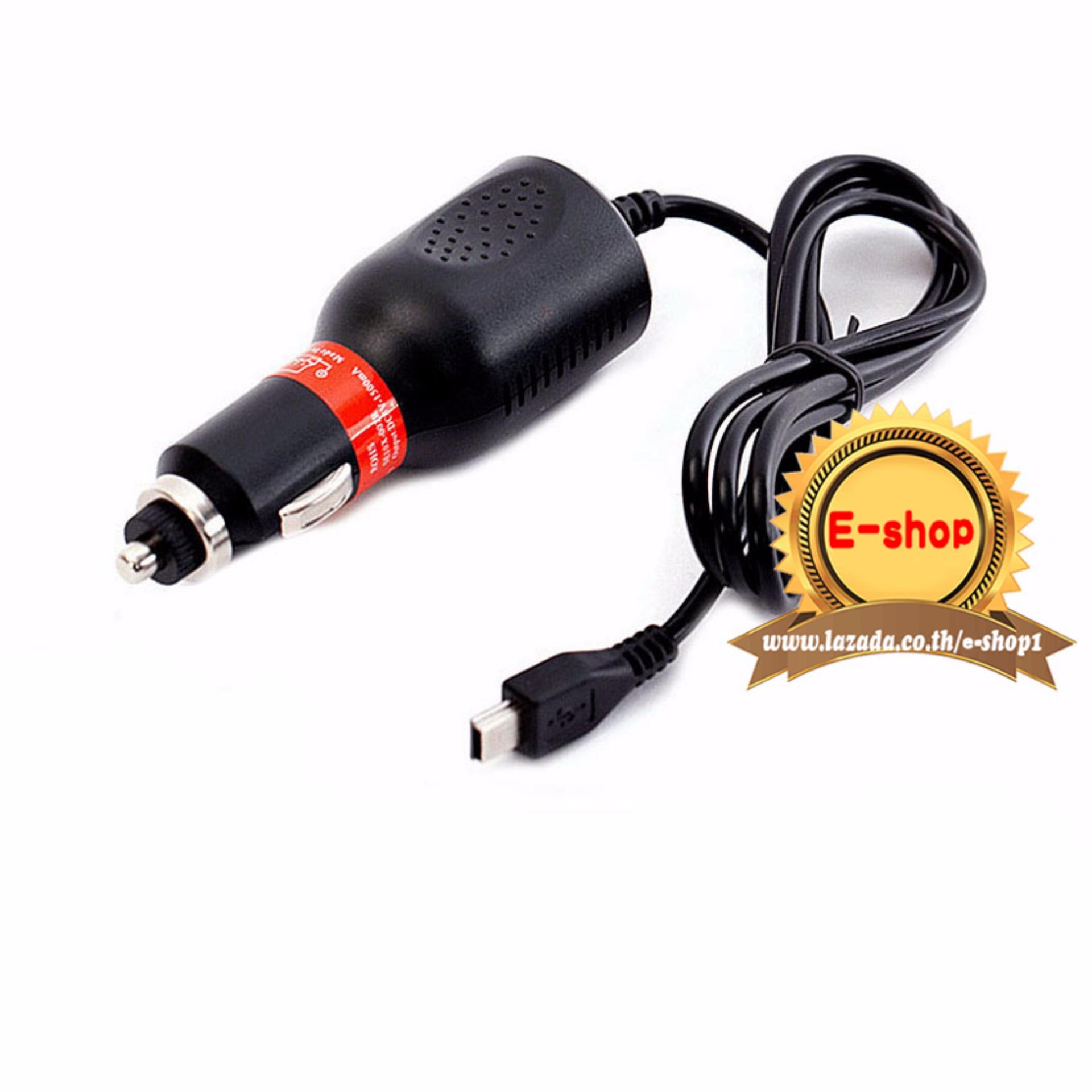 สายชาร์จกล้องติดรถยนต์ mini usb 2000mah สายชาร์จกล้องติดรถยนต์ mini usb 2000mah