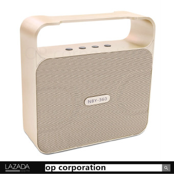 NBYลำโพงบลูทูธ bluetooth speaker nby-360(gold)