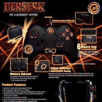 ขาย Neolution E-Sport Joy Controller Gmaing รุ่น Berserker - (สีดำ)