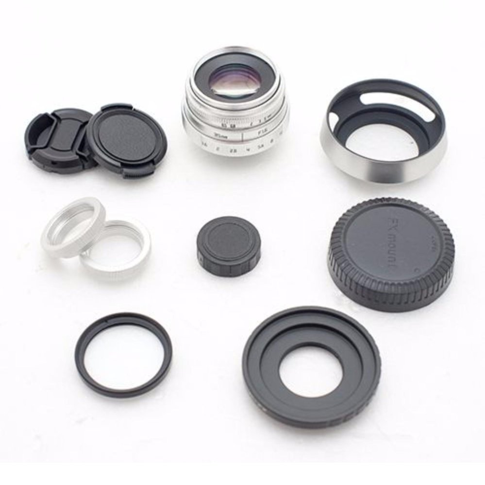 New Fujian 35mm f/1.6 CCTV Lens for M4/3 for Olympus and Panasonic Mirrorless (Silver) New Fujian 35mm f/1.6 CCTV Lens for M4/3 for Olympus and Panasonic Mirrorless (Silver)
