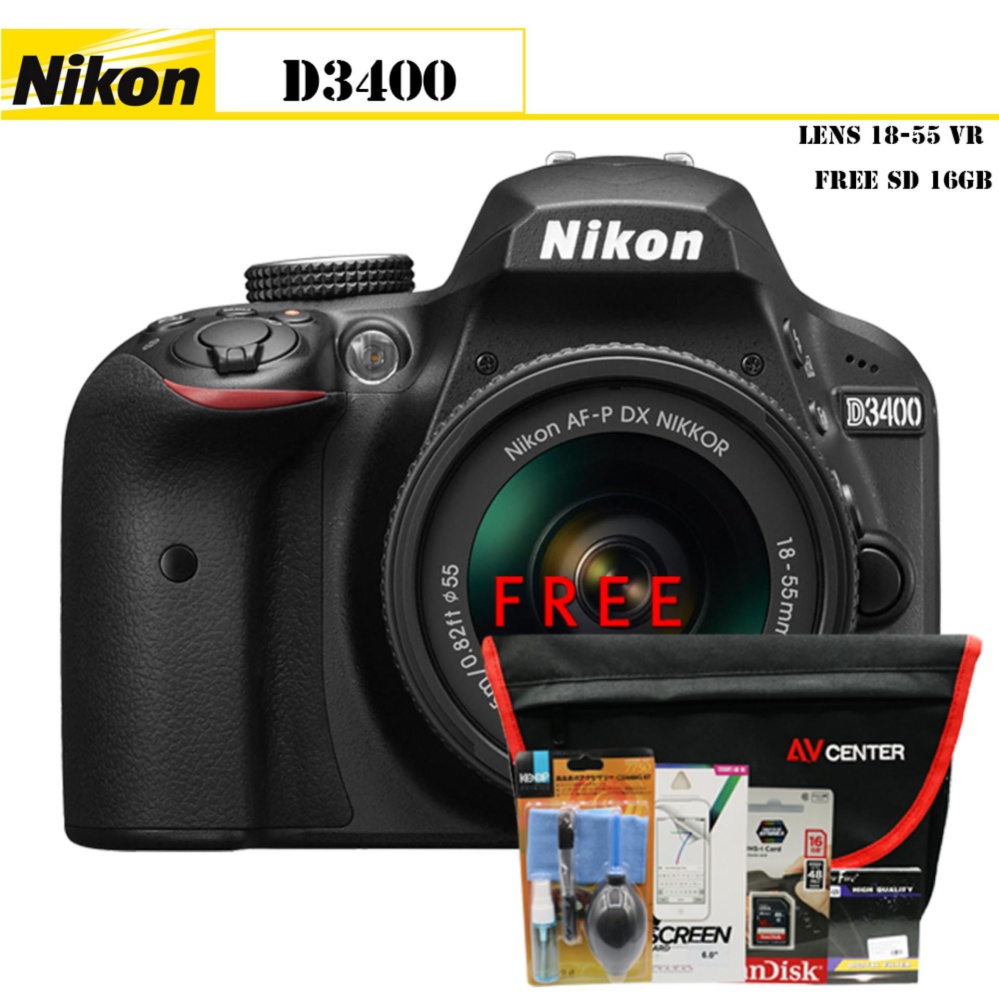 Nikon D3400 kit18-55 vr +(kit set) Nikon D3400 kit18-55 vr +(kit set)