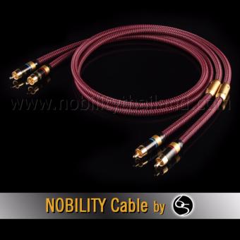 Nobility RCA Cable สายสัญญาณ รุ่น Hawk H-180XH ความยาว 1เมตร -สีแดง (2 เส้น)