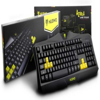2561 NUBWO Keyboard รุ่น Amoux NK-002 USB (Black)