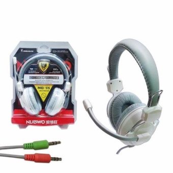 ประเทศไทย NUWBO Headphone No-515 หูฟังเกมมิ่ง White