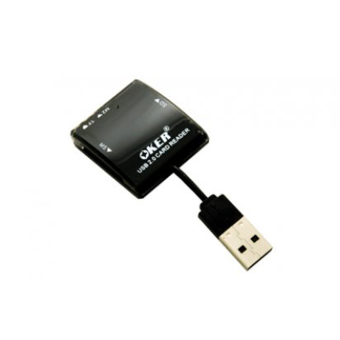 ซื้อ/ขาย OKER Card Reader usb 2.0 C- 1924 (Black)