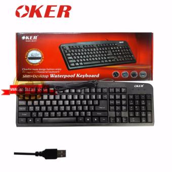 ราคา OKER Keyboard USB รุ่น KB-377