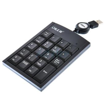 2561 OKER Numberic Keypad 2017 (Black)