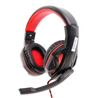 ประเทศไทย OKER Speaker HeadSet X2 (Black/Red)