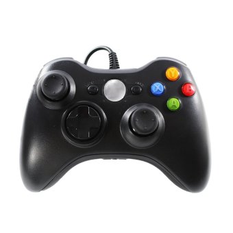 OKER จอยเกมส์ Xbox 360 รุ่น X36 (black)