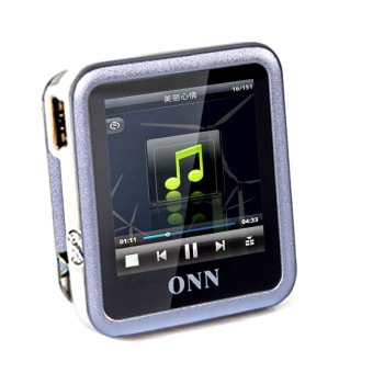 ONN Q6 เครื่องเล่นเพลงพกพารองรับ lossless บันทึกเสียงได้ (สีเทา)