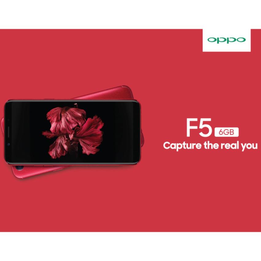 OPPO F5 Ram6 Rom64 ประกันศูนย์ (สีแดง)