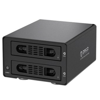 เปรียบเทียบราคา ORICO Aluminum 2 Bay 3.5 SATA RAID External HDD Enclosure Black (ORICO 3529RUS3-US-BK) ต้องการขาย ORICO Aluminum 2 Bay 3.5 SATA RAID External HDD Enclosure Black (ORICO 3529RUS3-US-BK)