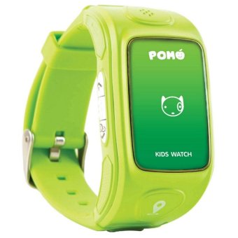 POMO Kids Watch นาฬิกาโทรศัพท์ GPS ติดตามตัว รุ่น KT01S (Green)