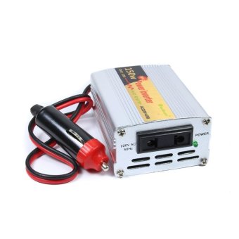 Power Inverter ตัวแปลงไฟรถเป็นไฟบ้าน 150W (สีเงิน)