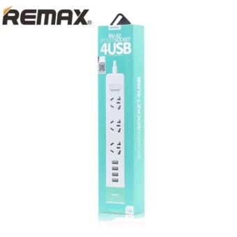 REMAX ปลั๊กไฟ 3 ช่อง และ USB 4 Port รุ่น RU-S2