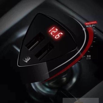 Remax ALIENS Car Charger 3.4 A อุปกรณ์ชาร์จในรถยนต์ 2 USB รุ่น RCC208(สีดำ)+Remax สายชาร์จ Aliens USB Micro for Samsung/Android ยาว 1เมตร (สีขาวฟ้า) มูลค่า 190บาท Remax ALIENS Car Charger 3.4 A อุปกรณ์ชาร์จในรถยนต์ 2 USB รุ่น RCC208(สีดำ)+Remax สายชาร์จ Aliens USB Micro for Samsung/Android ยาว 1เมตร (สีขาวฟ้า) มูลค่า 190บาท