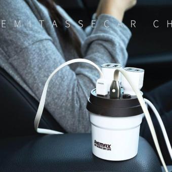 ซื้อ/ขาย Remax Car Charger CR-2XP อุปกรณ์ชาร์จไฟในรถ สีขาวดำ - REMAX