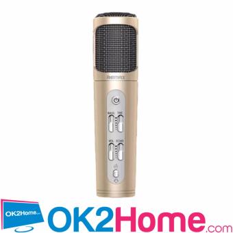 Remax Plug And Play Smart Microphone รุ่น K02 - (สีทอง) Remax Plug And Play Smart Microphone รุ่น K02 - (สีทอง)