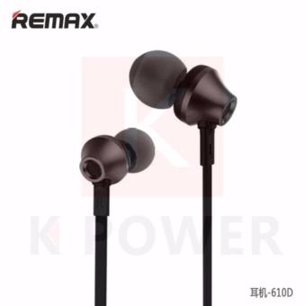 Remax หูฟัง Small talk Earphone รองรับทั้งระบบ iOS และ Android รุ่นRM-610D