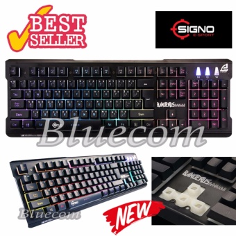 ราคา SIGNO E-Sport Spectrum Gaming Keyboard Rubber Dome รุ่น BANDERUS KB-720