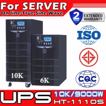 ดูภาพ SKD HT-1110S เครื่องสำรองไฟ UPS 10K/9000W (On line-True Sine Wave Output)For ALL SERVER เพิ่มเติม SKD HT-1110S เครื่องสำรองไฟ UPS 10K/9000W (On line-True Sine Wave Output)For ALL SERVER
