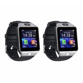 สมาร์ทวอทช์ นาฬิกาโทรศัพท์ถ่ายรูปได้ SMART WATCH รุ่น DZ09 (สีเงิน)x 2 อัน